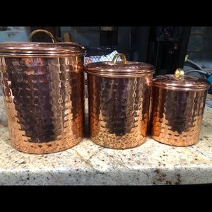 Set of 3 canisters